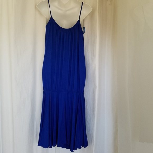 IODICE "Thuant"Royal Blue Crochet Dress - Picture 6 of 6
